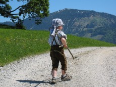 Trekkingschuhe für Kinder im Einsatz
