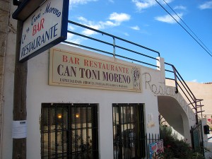 Bar Restaurant Ca'n Toni Moreno